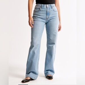 Abercrombie & Fitch Light Blue Flare Jeans